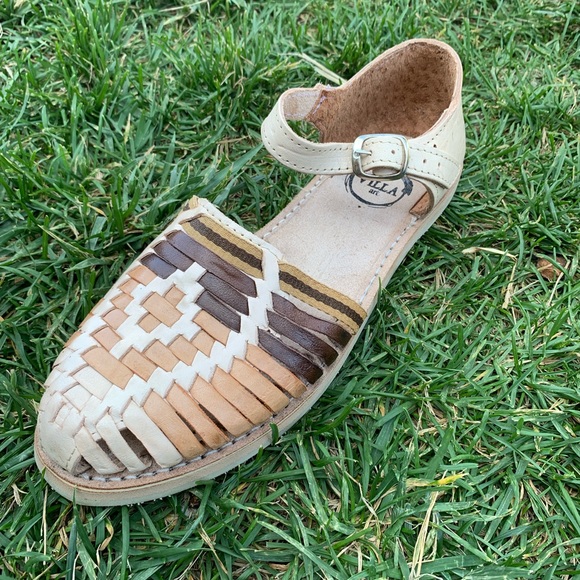 Hand Made Shoes Womens Authentic Leather Mexican Sandals Poshmark